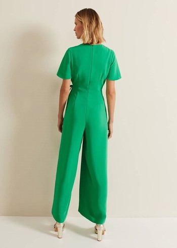 Phase Eight Julissa Wide Leg Dress Green Australia | AZ9317845